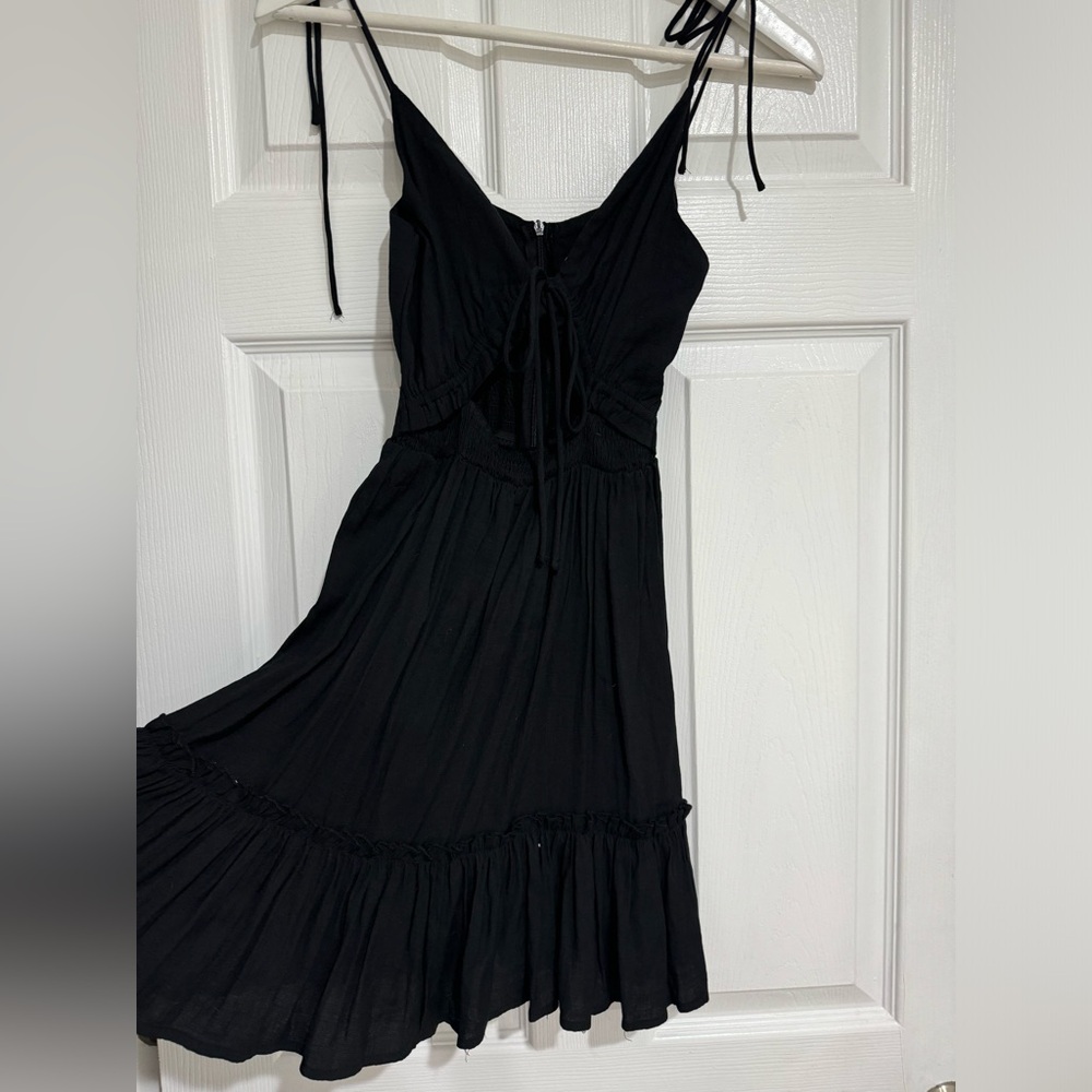 Women’s Mini Black Summer Dress